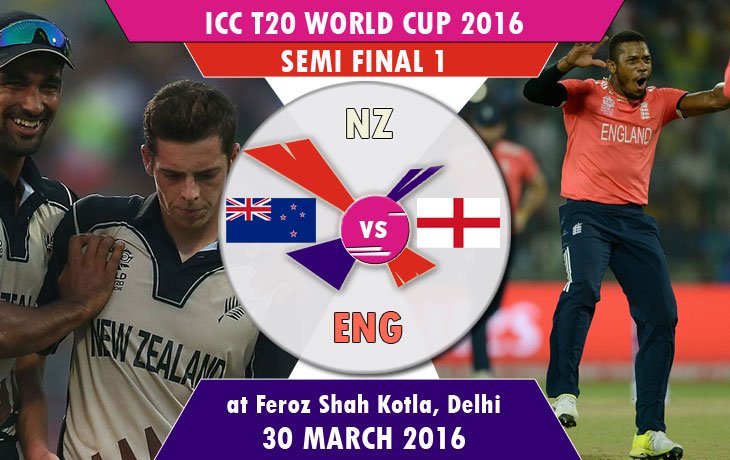 New Zealand vs England T20 World Cup Semi Final 1