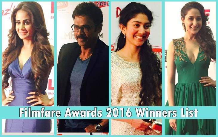 Filmfare Awards 2016 Winners List