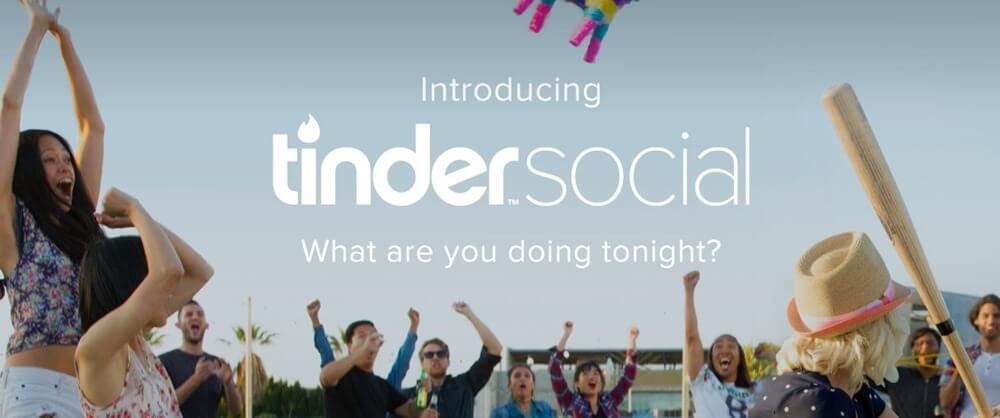 Tinder Social App Launch