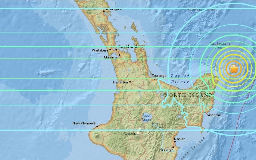 New Zealand Earthquake Strong 7.1 Magnitude quake strikes