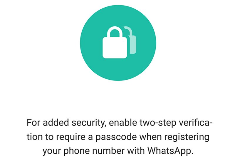 New WhatsApp beta has Two Step Verification features