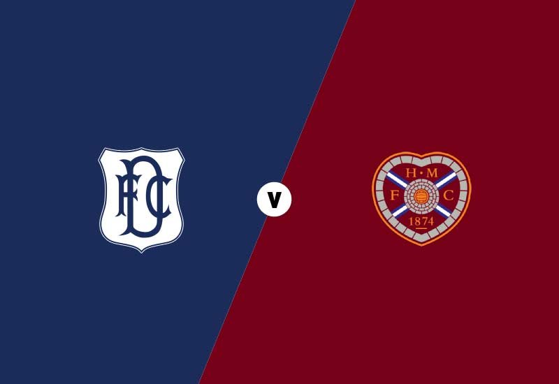 Dundee vs Heart of Midlothian Line ups, Final score