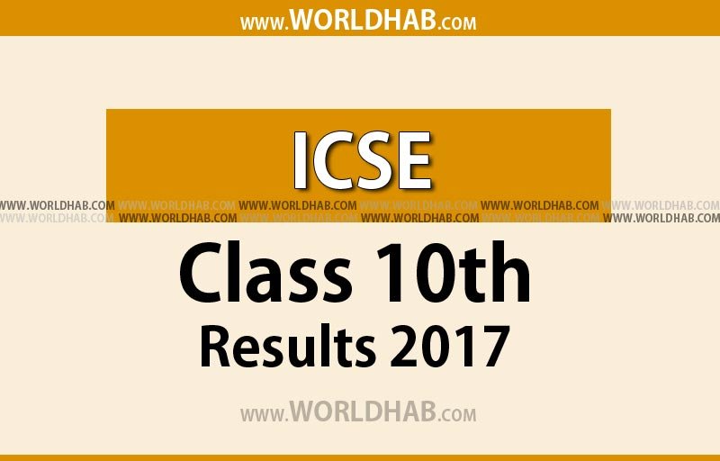 ICSE 10th Result 2017