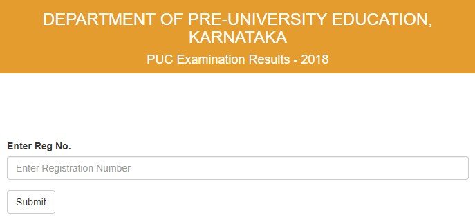 Karnataka PUC result 2018