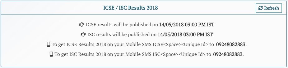 ICSE results 2018 ISC results 2018