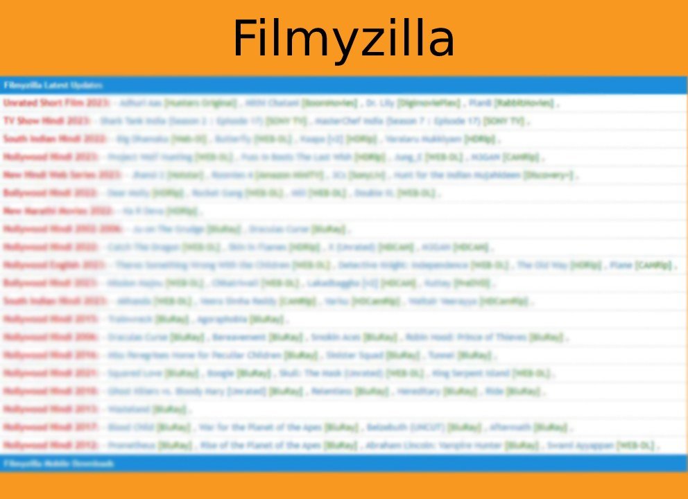 Filmyzilla Bollywood Hollywood Hindi Dubbed Movies 2023