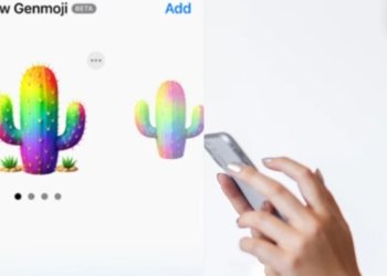 AI-generated emoji creation Apple