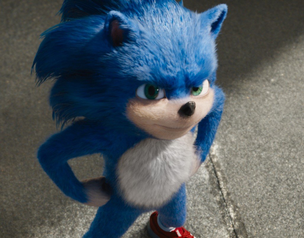 Sonic the Hedgehog movie poster