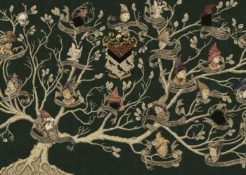 Harry Potter family tree sketch