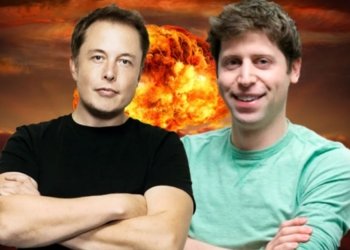 Musk Sam Altman AI debate