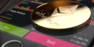 Bitcoin and Ethereum trading chart