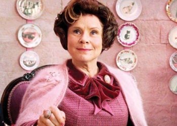 Dolores Umbridge Harry Potter movie still