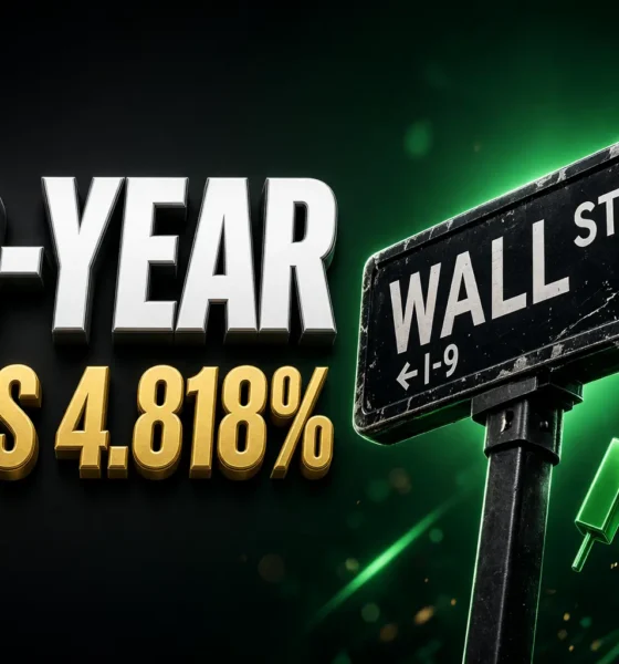 10-year Treasury yield hits 4.818% 2023 high