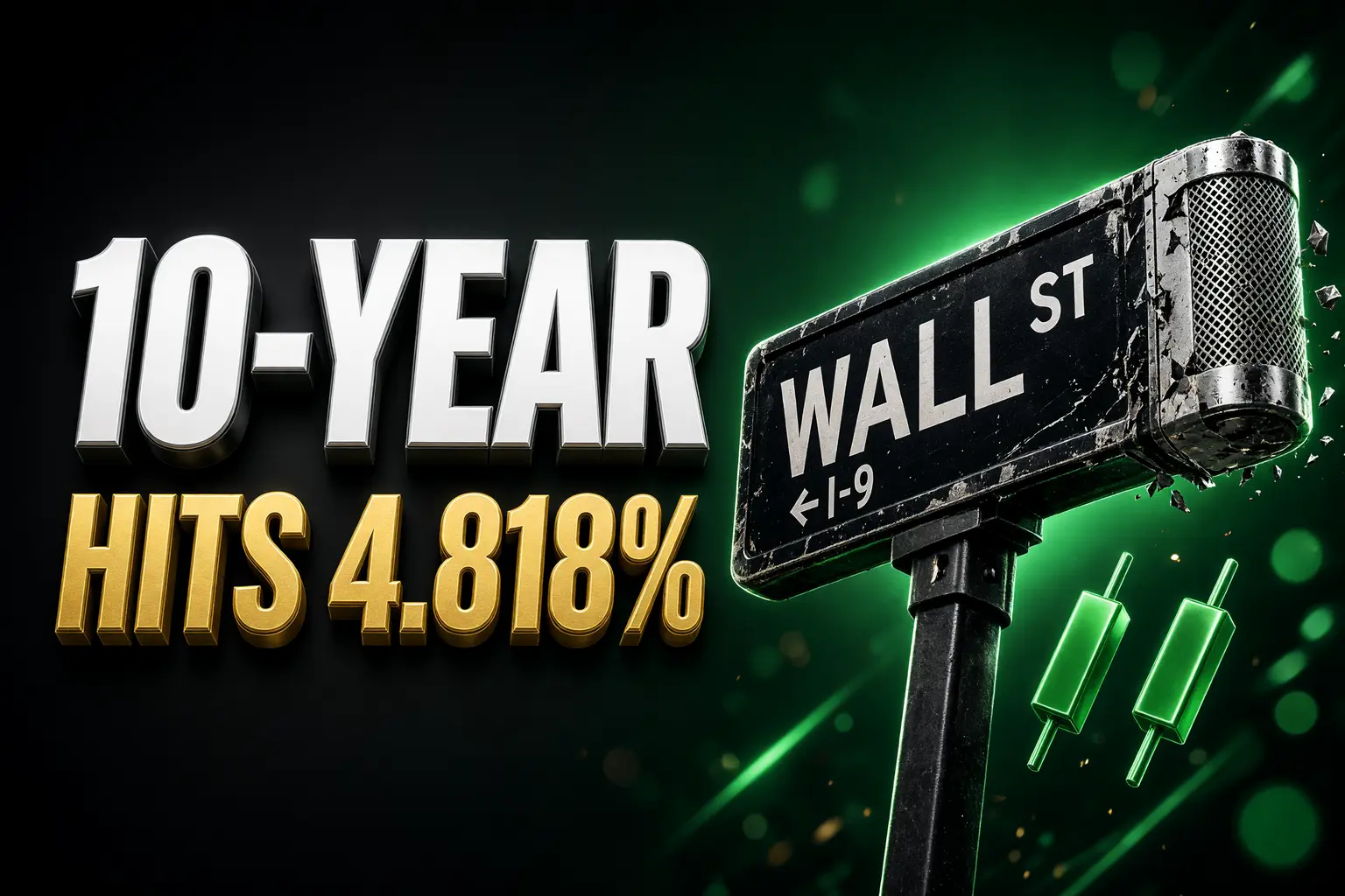 10-year Treasury yield hits 4.818% 2023 high