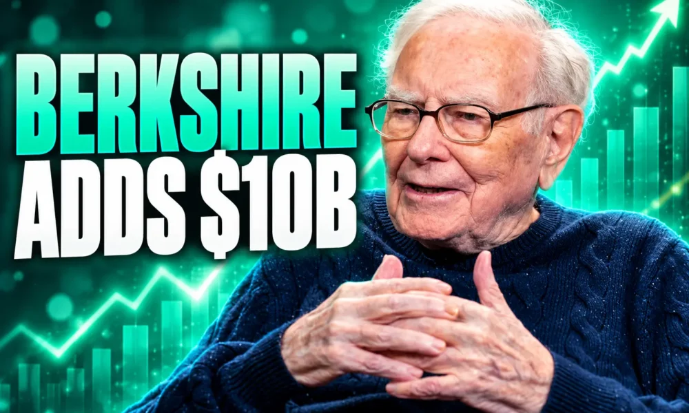 Berkshire adds $10 billion Alphabet stake
