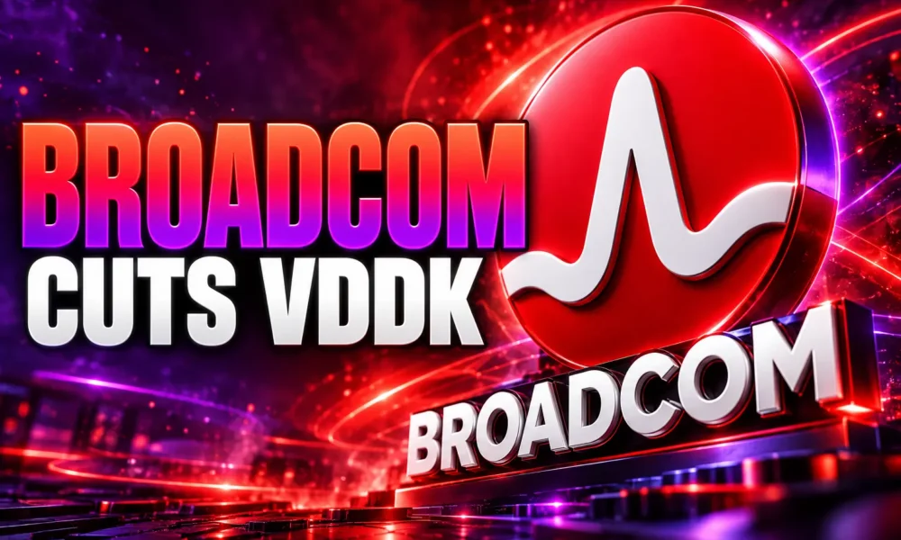 Broadcom cuts public VDDK downloads 404