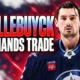 Hellebuyck public trade request Winnipeg Jets