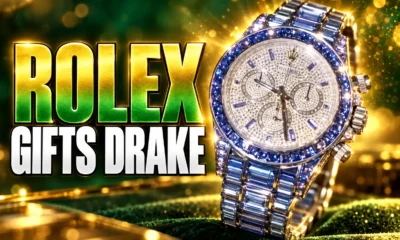 Rolex unique Ice Gradient Daytona gifted to Drake