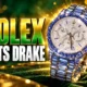 Rolex unique Ice Gradient Daytona gifted to Drake