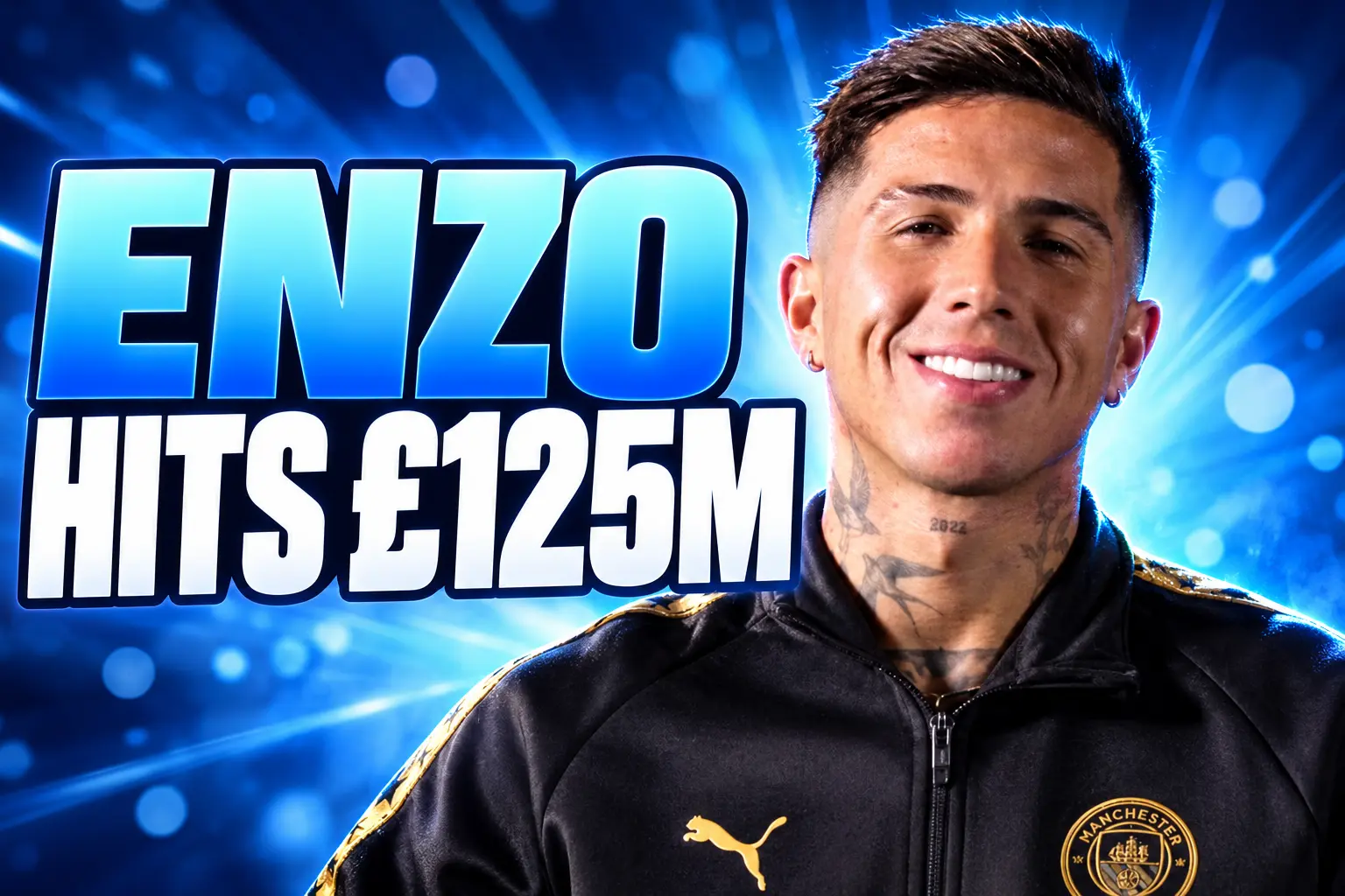 Enzo Fernandez 125 million Manchester City signing