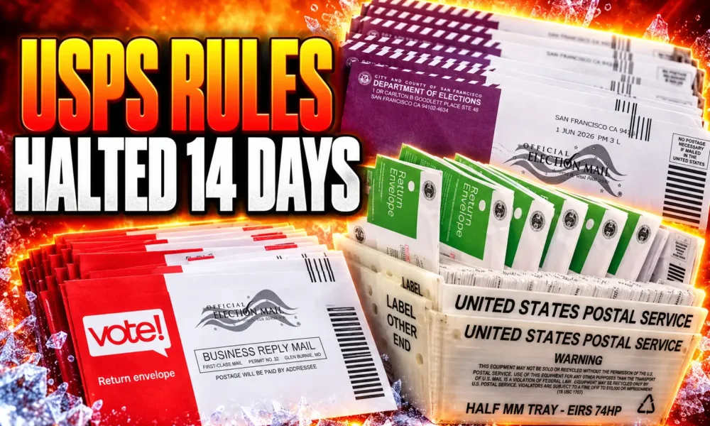 Judge Talwani 14-day freeze USPS mail voting rules