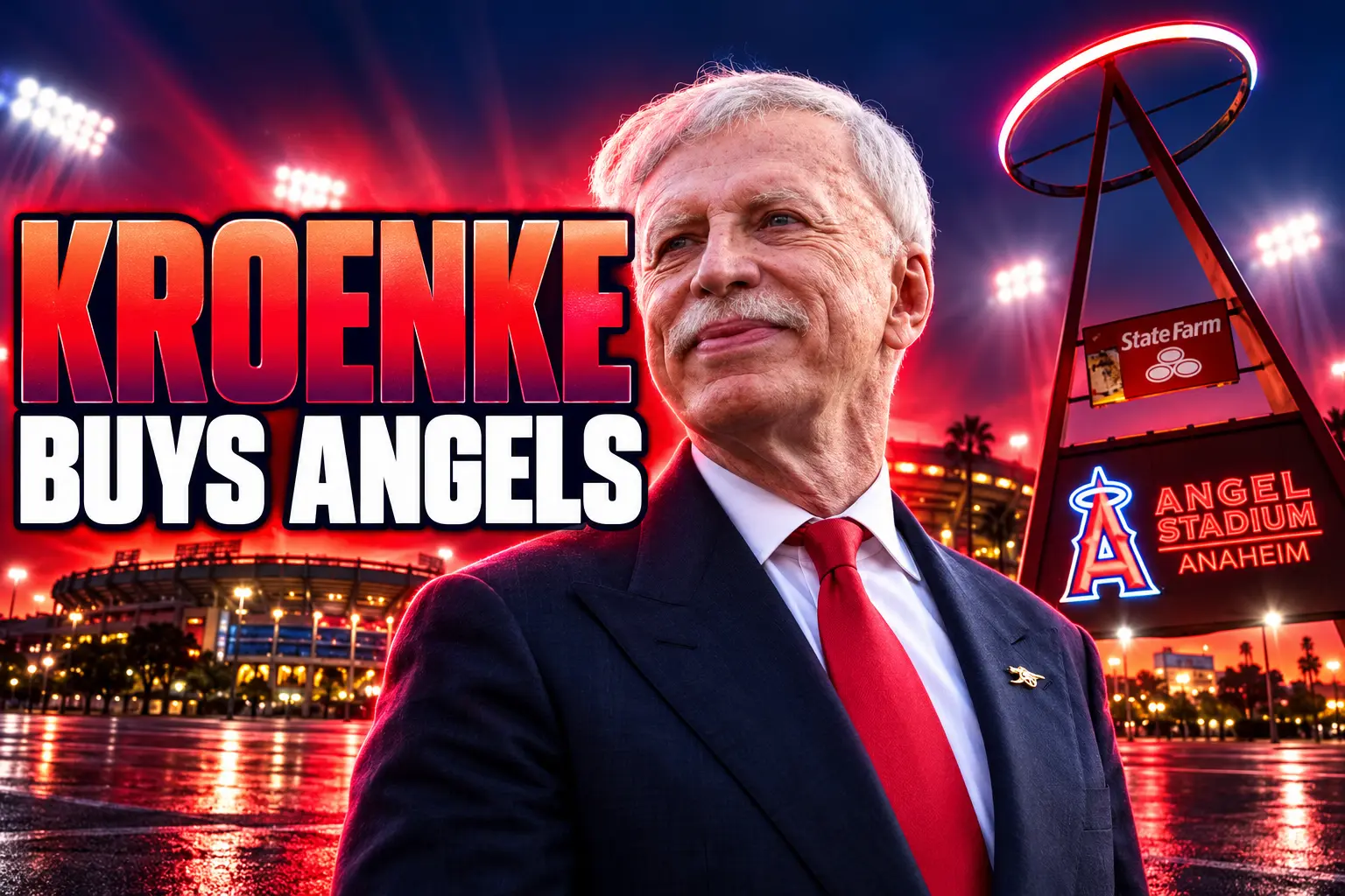 Kroenke buys Los Angeles Angels $4 billion