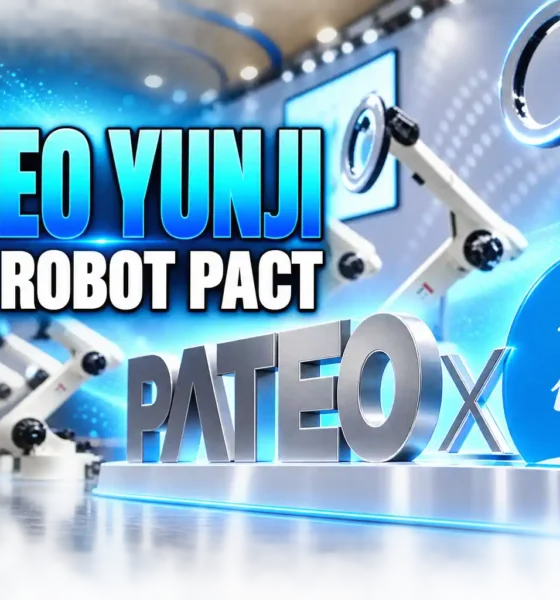 Pateo Yunji sign robot pact cockpit plants