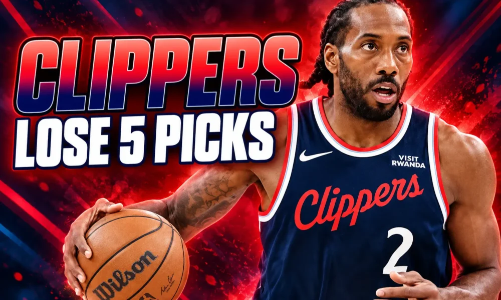 Clippers lose five first-round picks Kawhi Ballmer