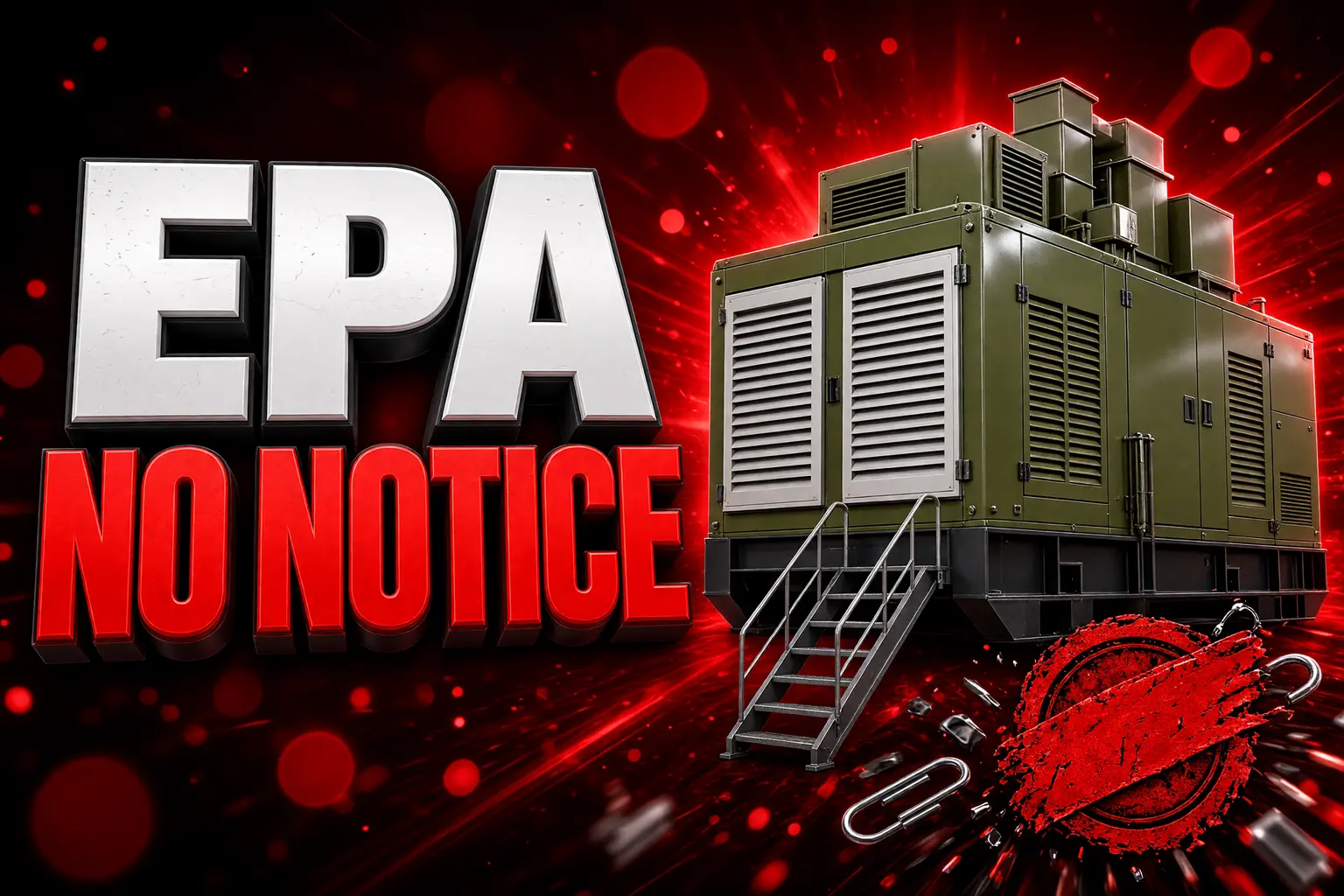 EPA plan drops public notice minor data center permits
