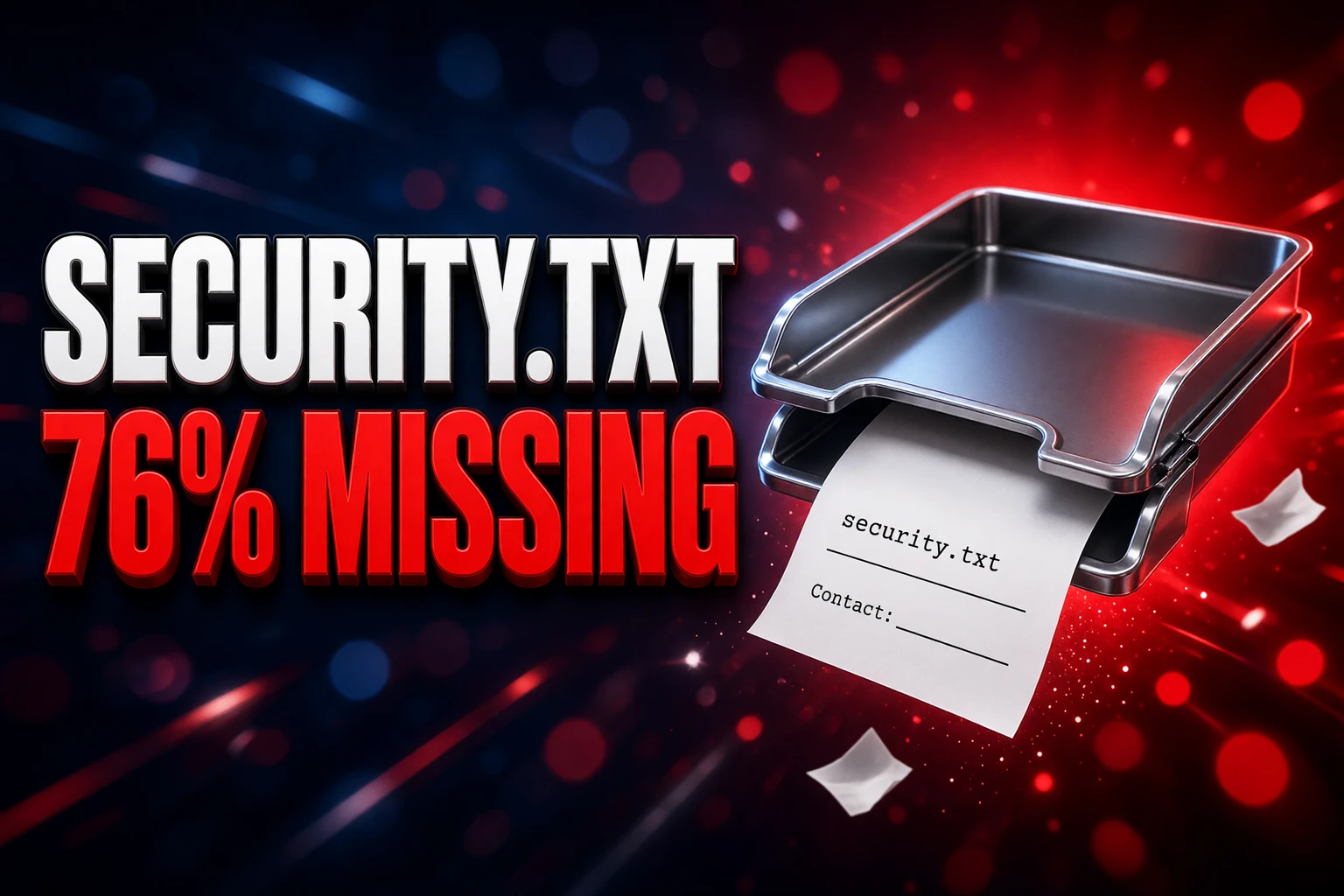 European vendors missing security.txt 76 percent scan