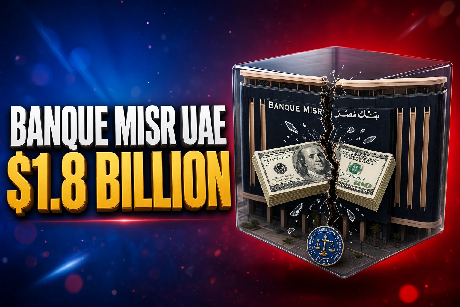 FinCEN Banque Misr UAE dollar cutoff $1.8 billion