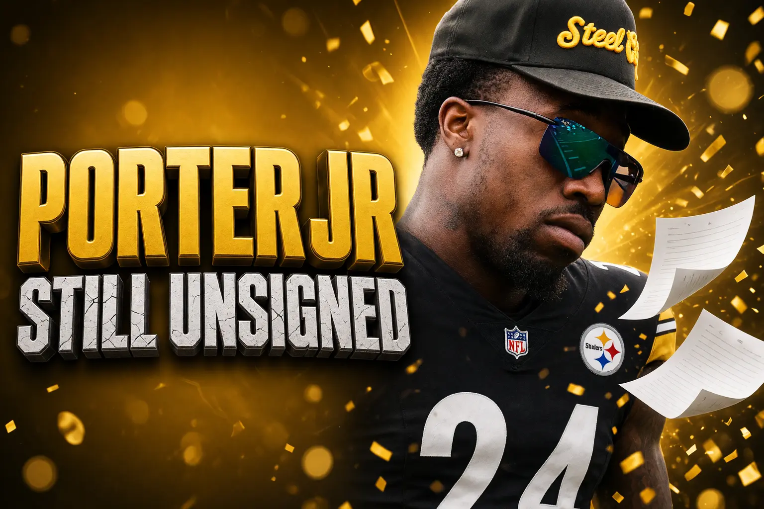 Joey Porter Jr still unsigned Steelers 2023 draft class