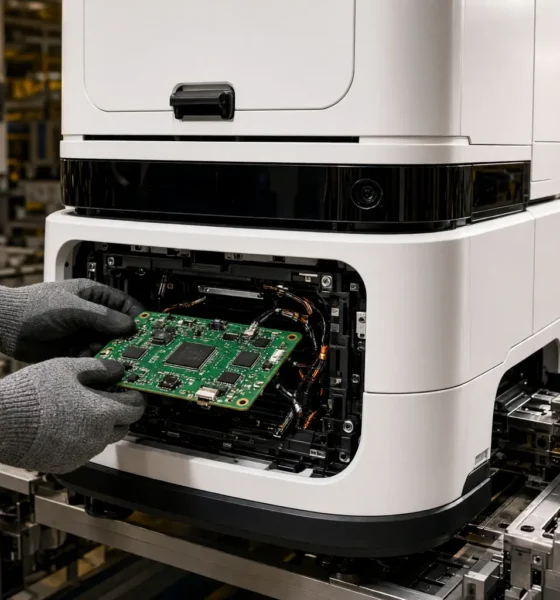 Pateo Yunji partnership robot control modules for auto factories