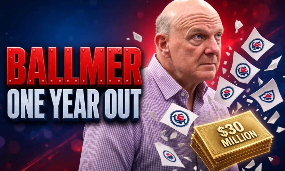 Steve Ballmer one year NBA suspension Clippers five picks