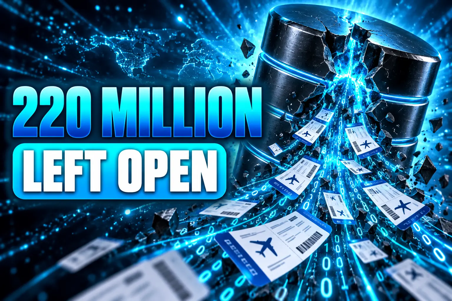 Vietnam 220 million passenger files default password