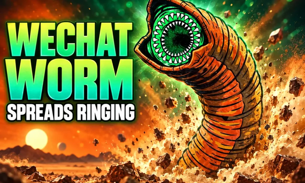WeChat WeWorm zero-click ringing call account takeover