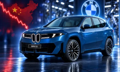 BMW iX3 China sales drop 30.2 percent