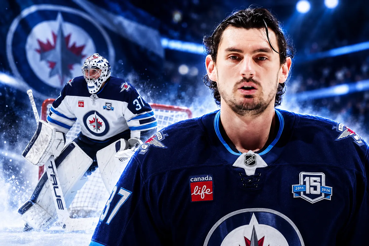 Hellebuyck public trade request Winnipeg Jets