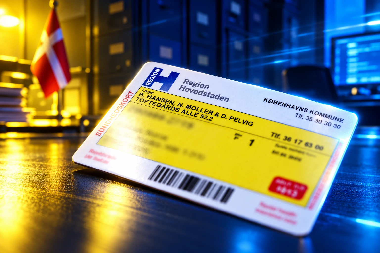 Denmark 8.8 million CPR records opened via company search