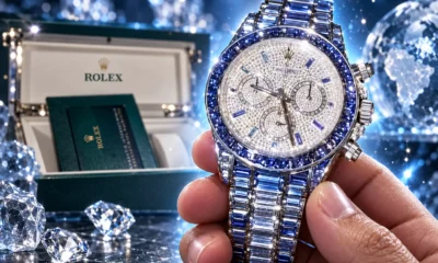 Drake Ice Gradient Rolex Daytona from Geneva
