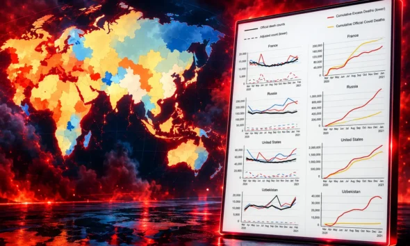 Karlinsky Shayo official Covid deaths understated 5.08 million