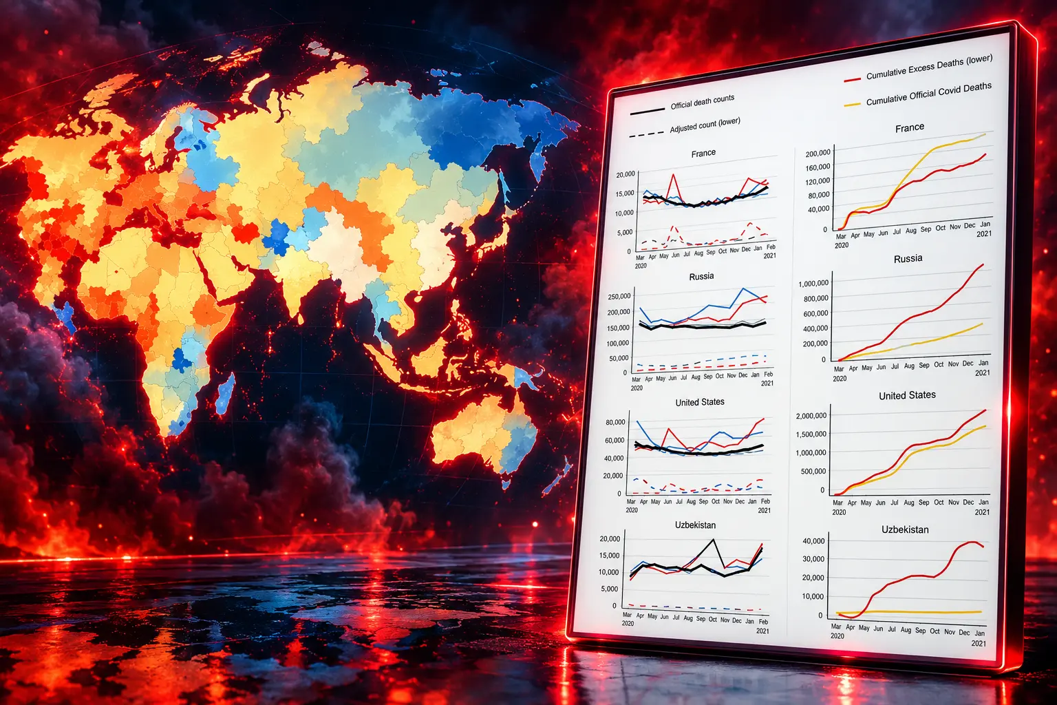 Karlinsky Shayo Covid death misreporting 134 countries study