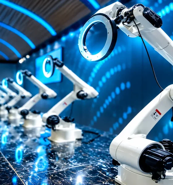 Pateo Yunji cockpit plants robot workshop pact