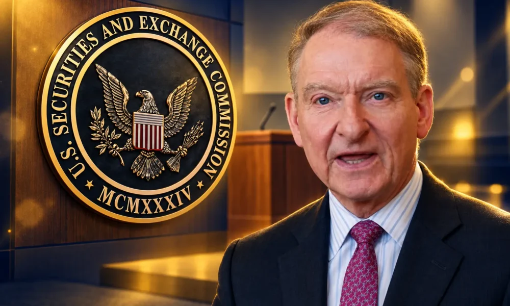 Paul Atkins SEC tokenized stock issuer veto