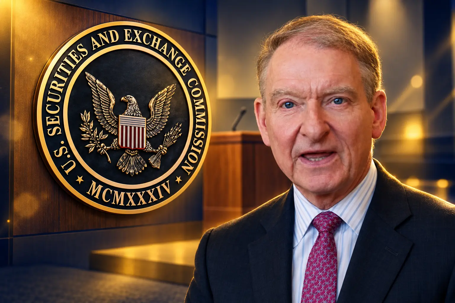 Paul Atkins SEC tokenized stock issuer veto