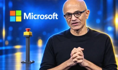 Satya Nadella AI emergency brake for Microsoft agents