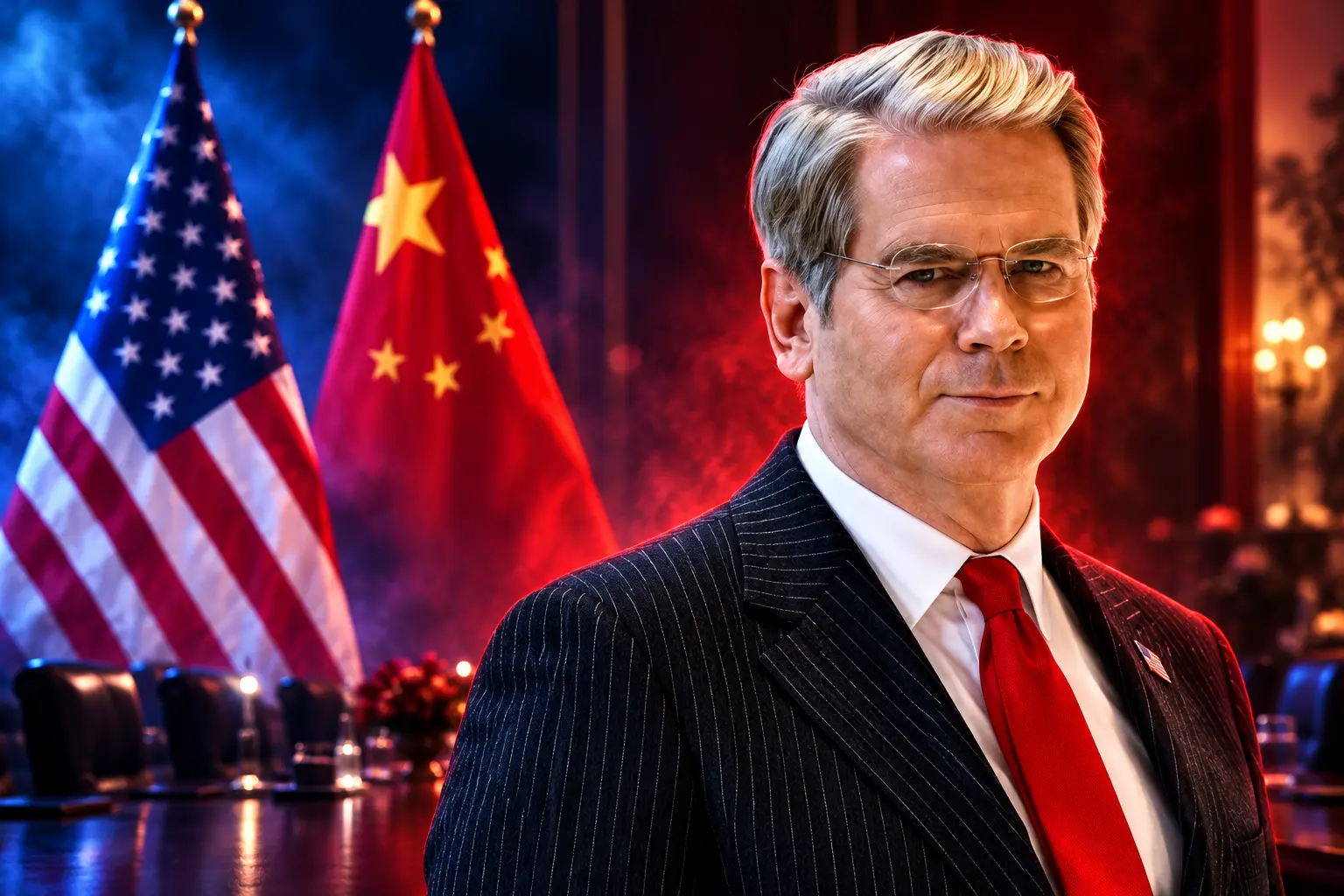 Scott Bessent He Lifeng US China AI talks
