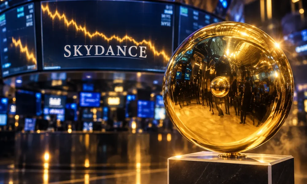 Skydance SKYD stock drop after Warner merger